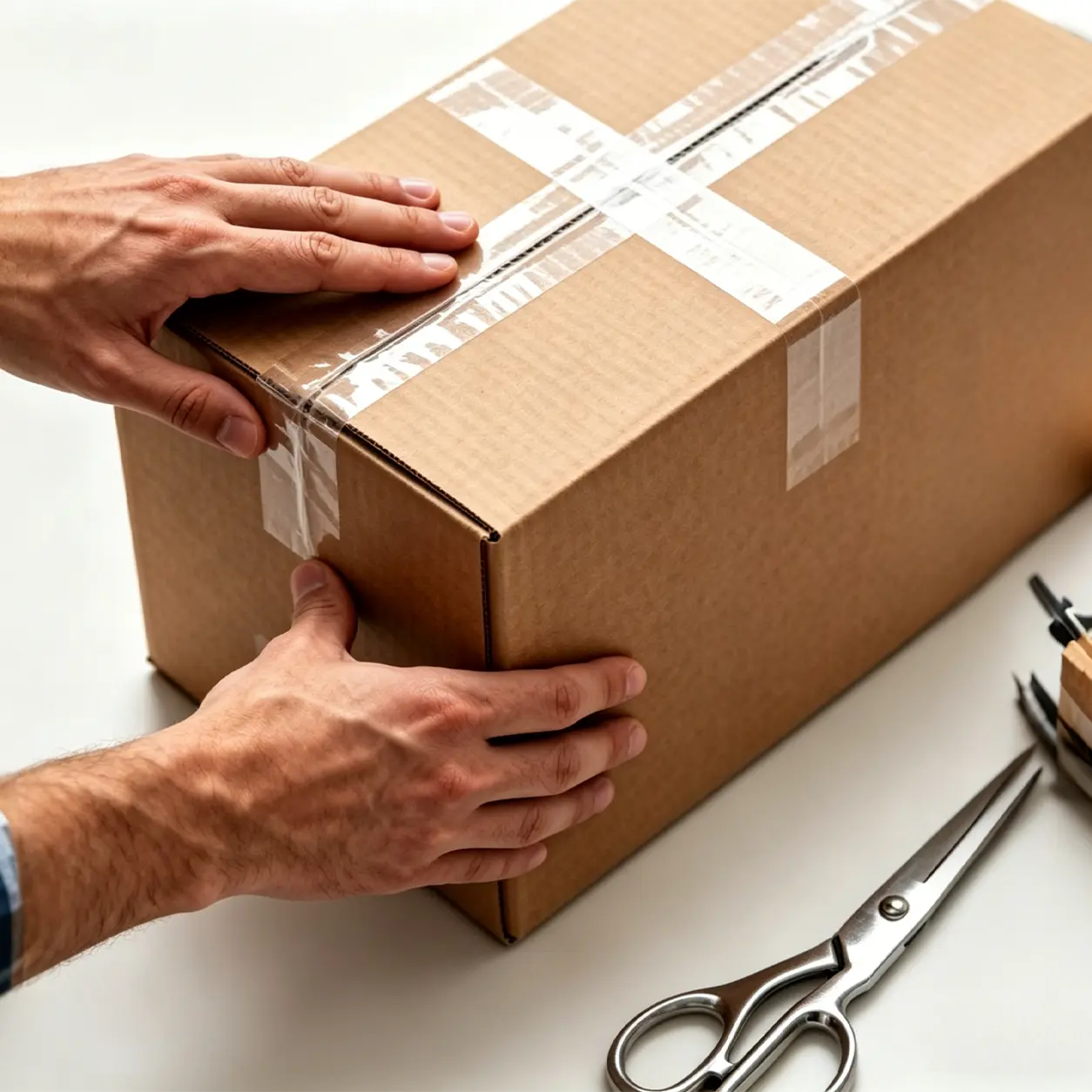 2. Straight Tear BOPP Tape for Carton Sealing.webp